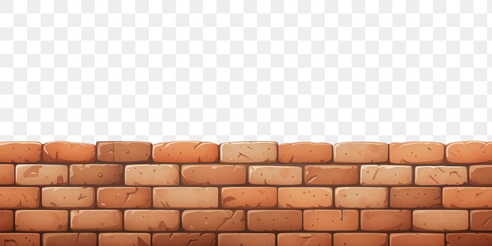 PNG Wall line horizontal border architecture backgrounds brick.