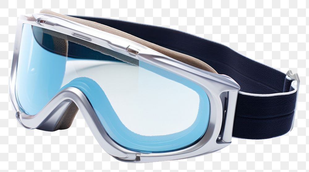 PNG  Ski Goggles goggles white background ski goggles.