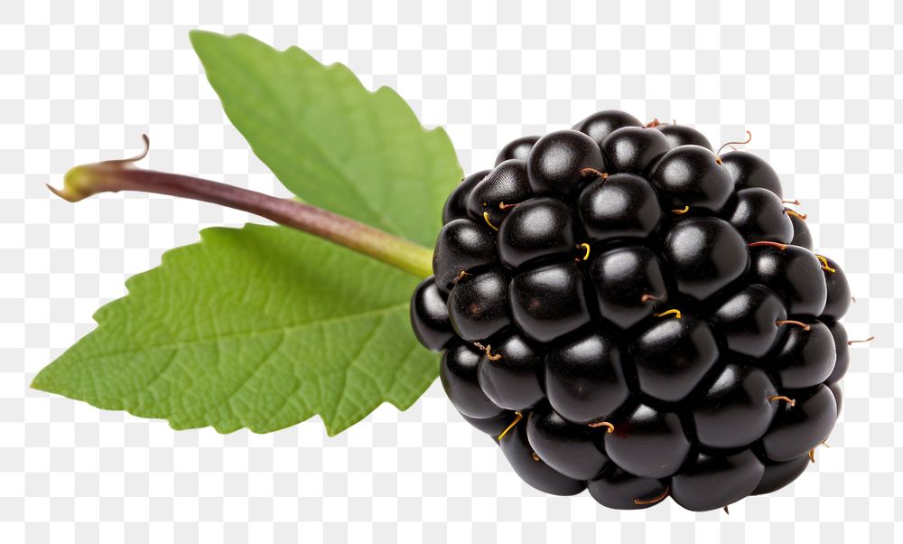 PNG  Black berry blackberry fruit plant.