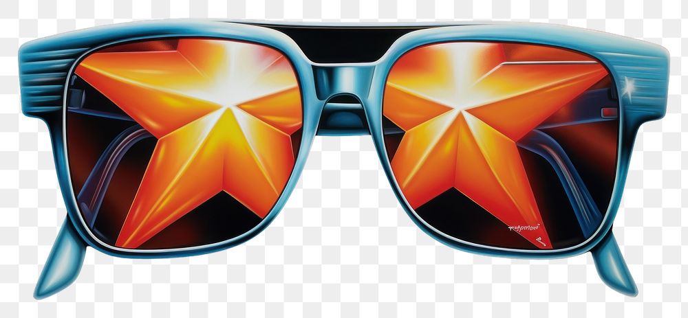 PNG Sun glasses sunglasses art black background.