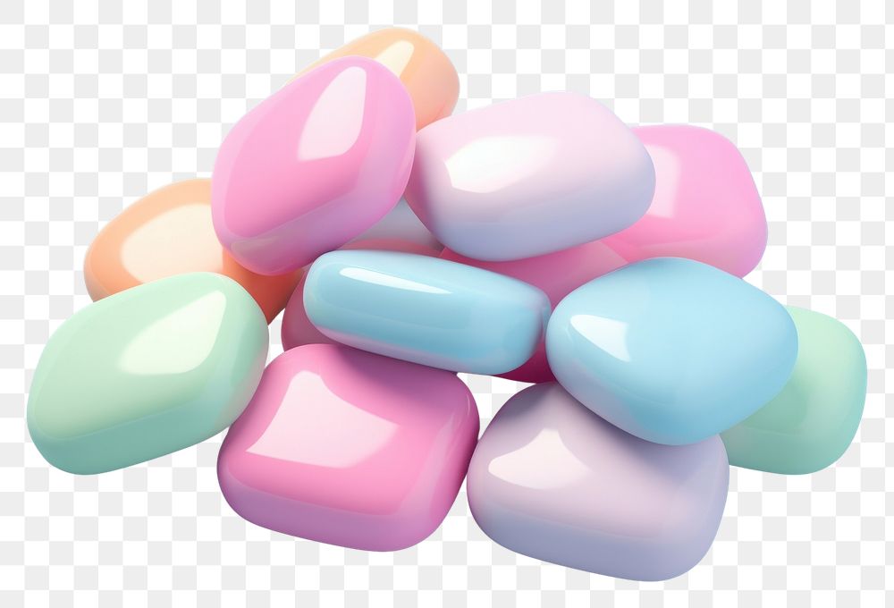 PNG  Confectionery candy pill medication.