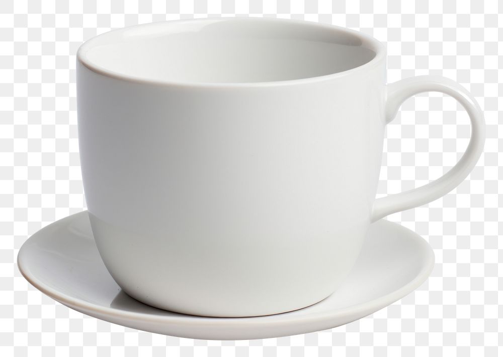 PNG Porcelain saucer coffee drink.