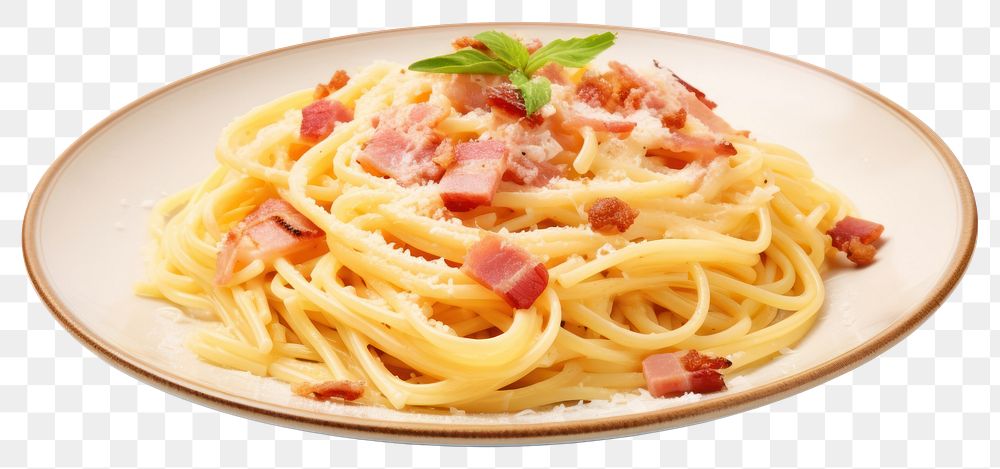 PNG Spaghetti Carbonara spaghetti carbonara pasta.