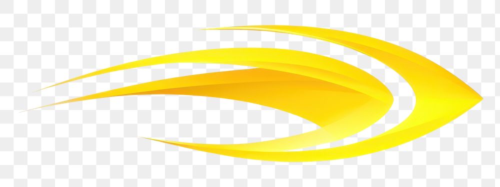 PNG Logo abstract circle yellow.