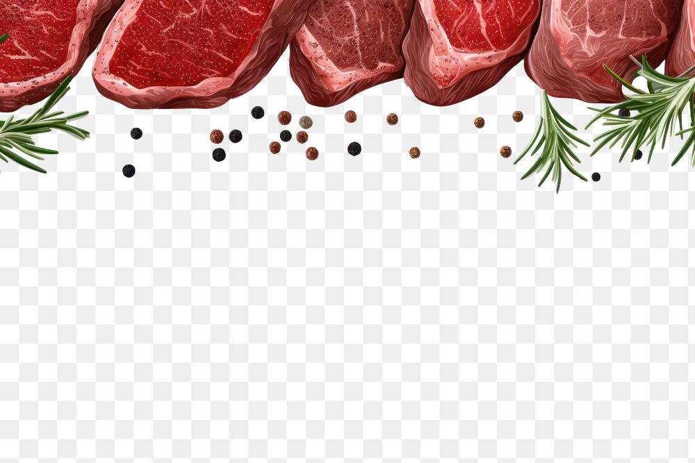 PNG Steak line horizontal border Free PNG rawpixel