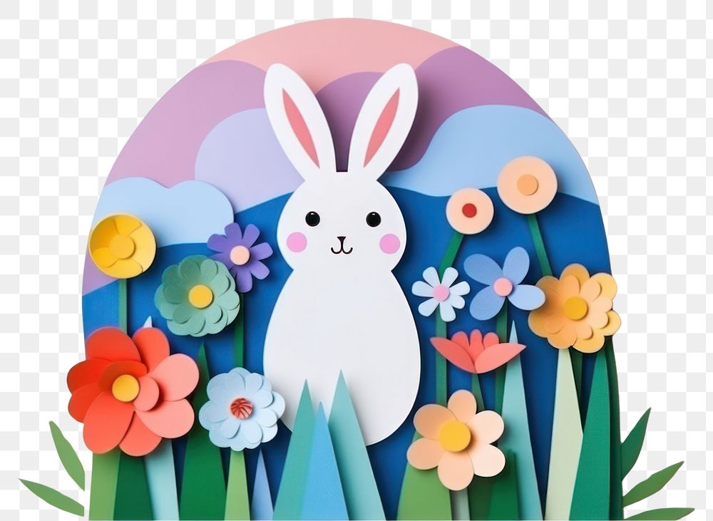 PNG Nature easter craft art.