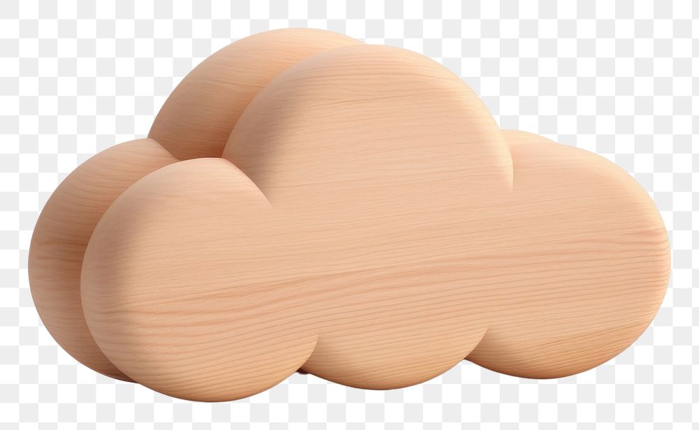PNG Cloud wood white background simplicity.