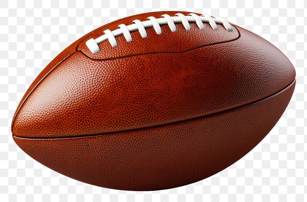 PNG An Leather American football ball sports american football sports equipment.