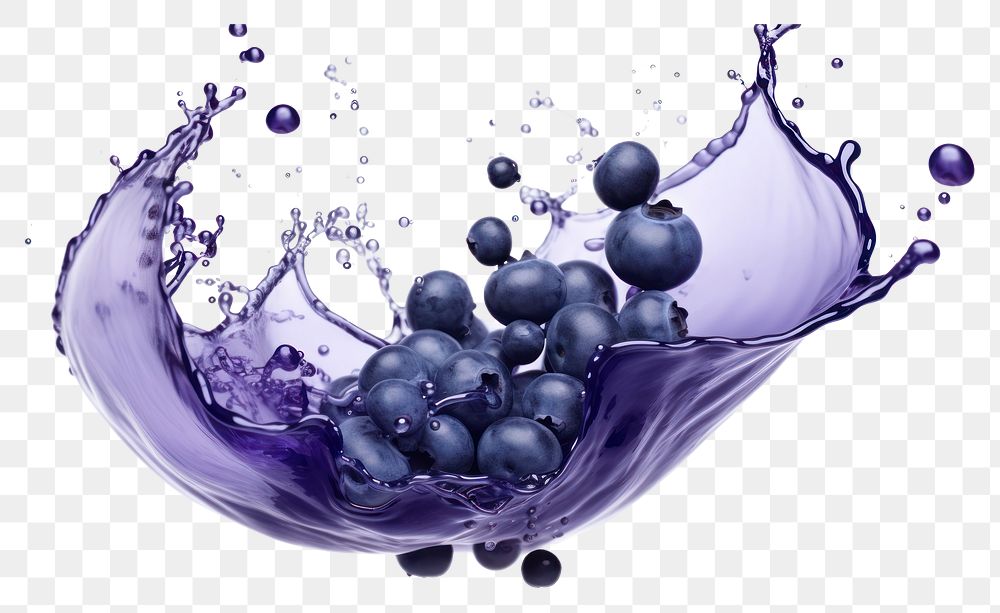 PNG Blueberry juice grapes fruit white background