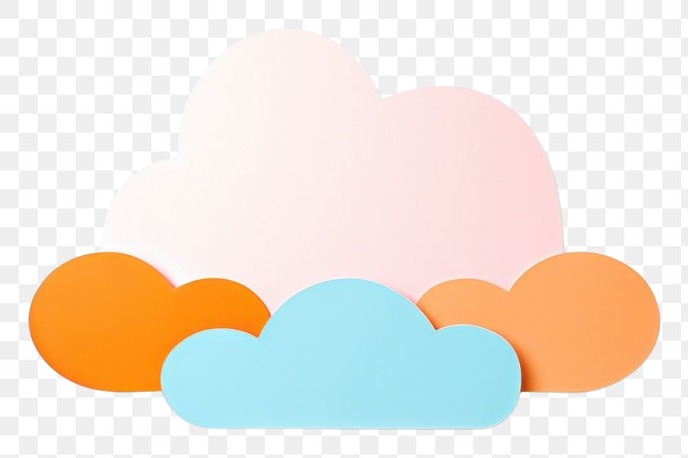 PNG Cloud creativity circle symbol.