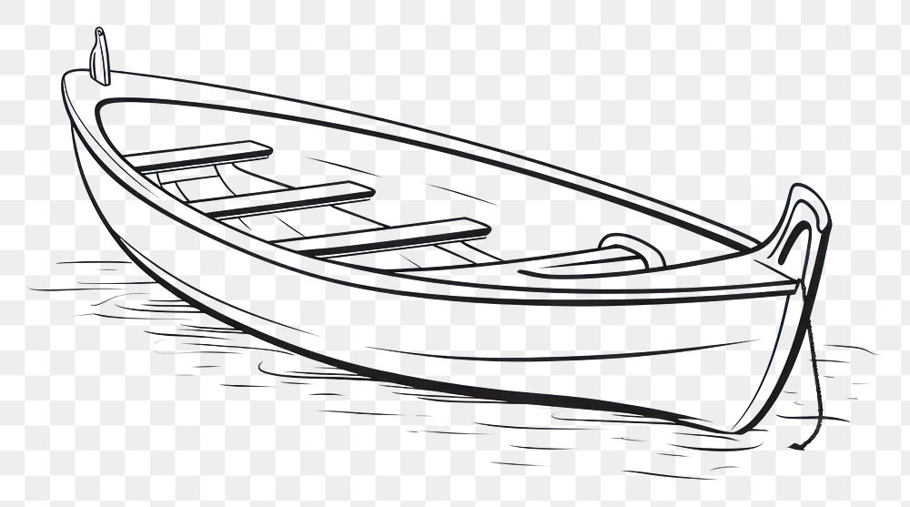 PNG Italian boat watercraft vehicle rowboat.