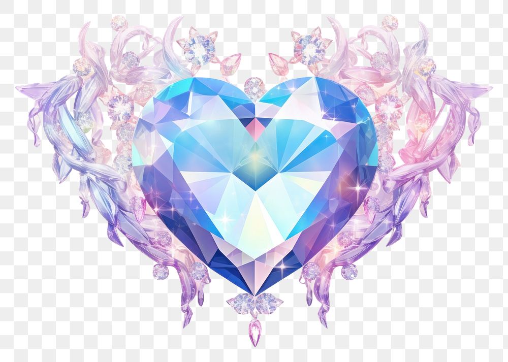 PNG Heart shape backgrounds gemstone jewelry.