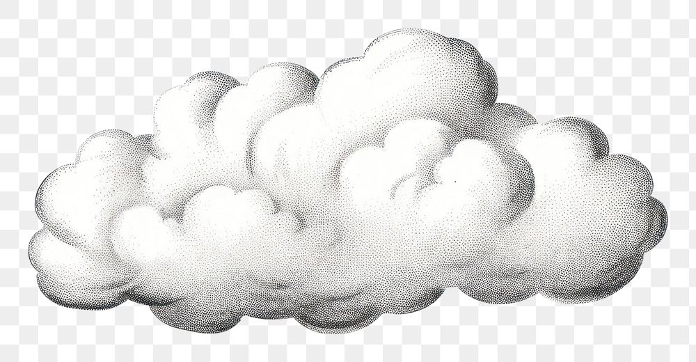 PNG Cloud white white background fluffy.
