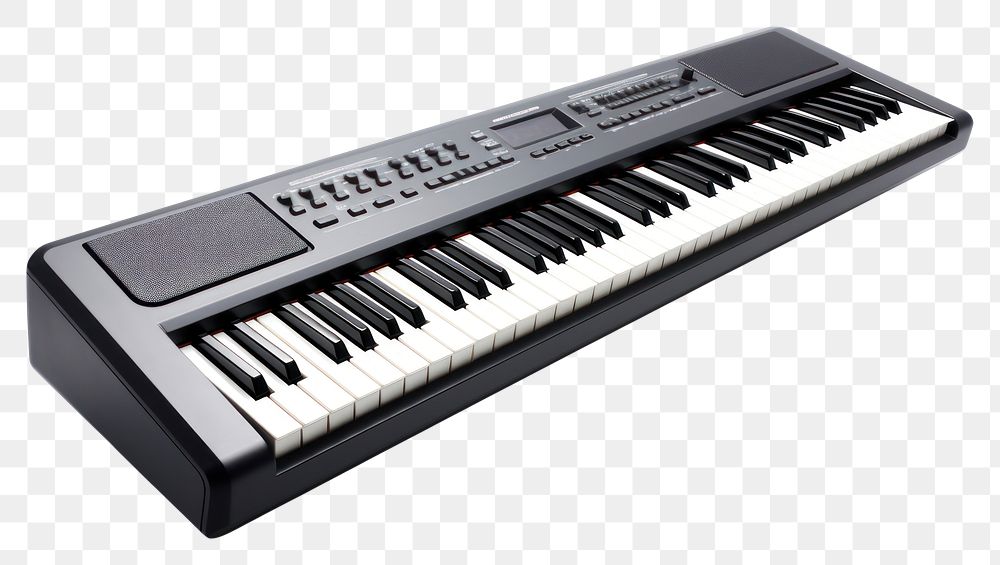 PNG Electronic keyboard piano white background synthesizer.