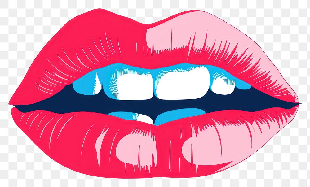 PNG Mouth lipstick white background moustache.