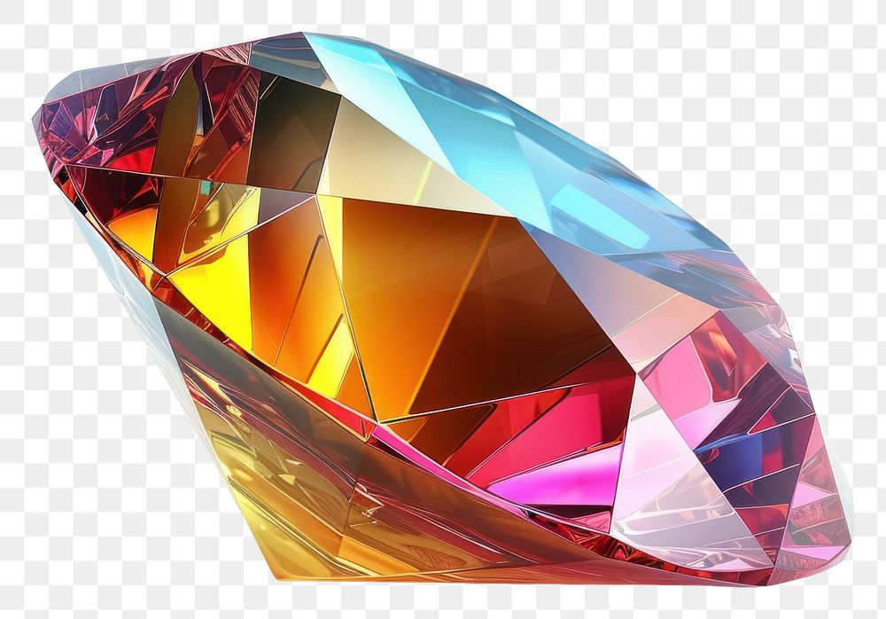 PNG Gemstone jewelry diamond crystal.