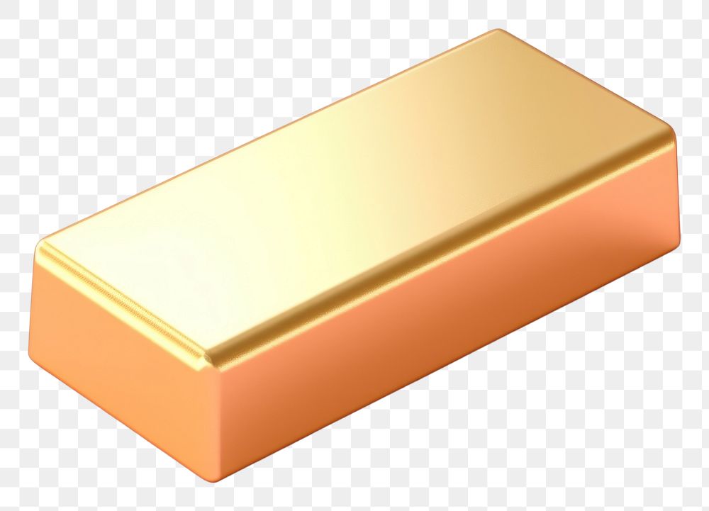 PNG Gold bar investment currency gemstone.