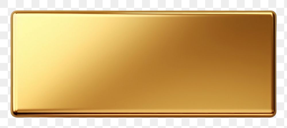 PNG Gold bar simplicity rectangle lighting.