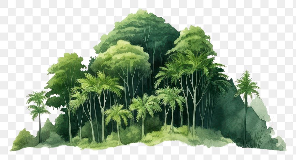 PNG Rainforest vegetation outdoors nature.
