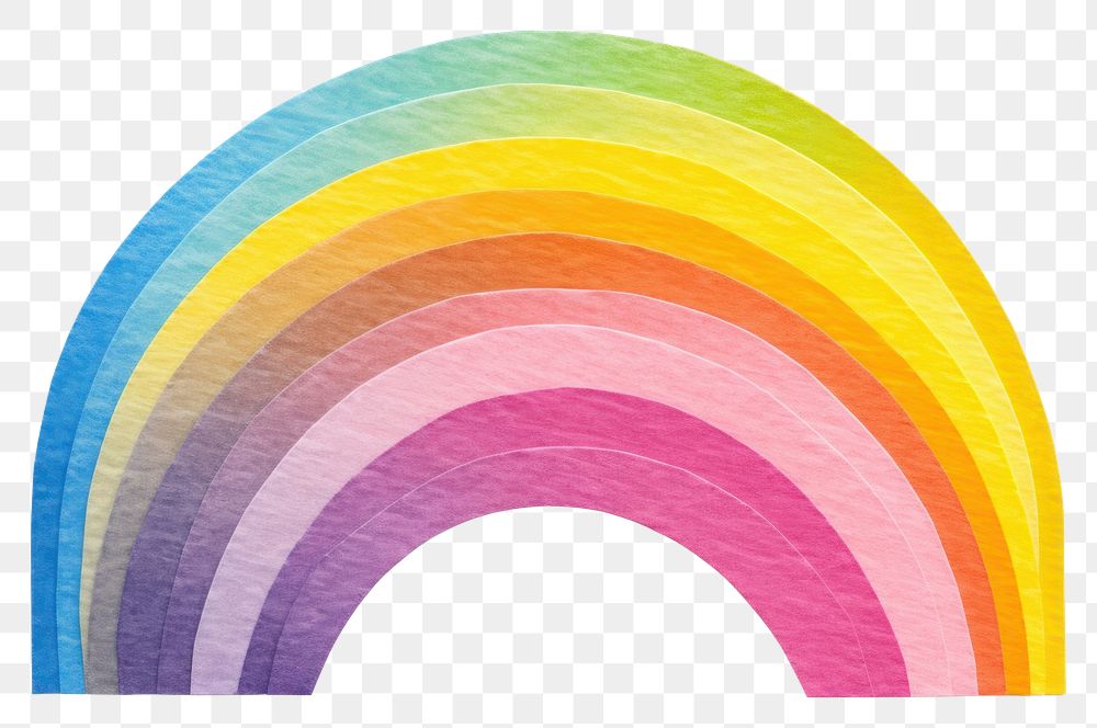 PNG Rainbow white background creativity variation.