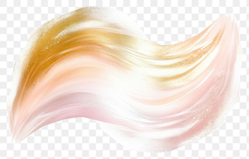 PNG Gold abstract brush stroke backgrounds white background accessories.
