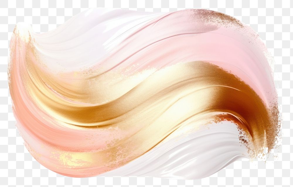 PNG Gold abstract brush stroke backgrounds white background invertebrate.