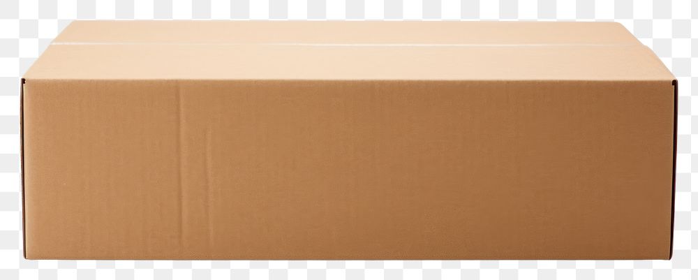 PNG Box package delivery cardboard carton packaging white background delivering container.