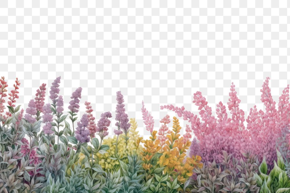 PNG  Flower backgrounds landscape outdoors.