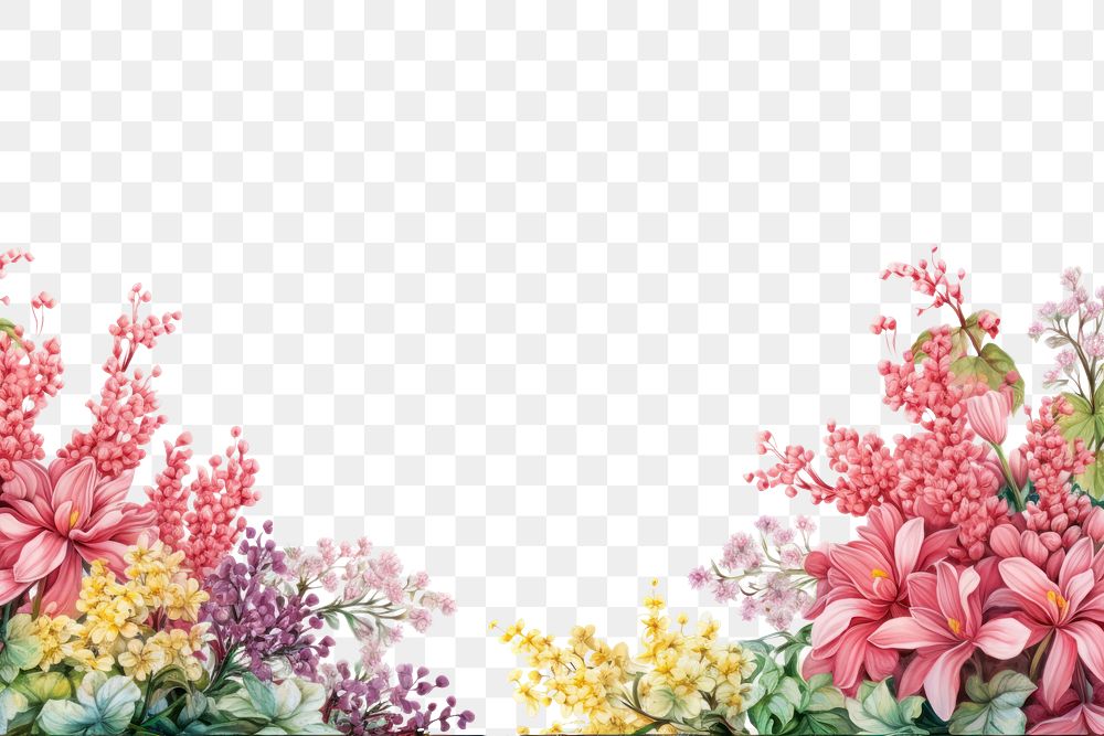 PNG  Flower backgrounds pattern plant.