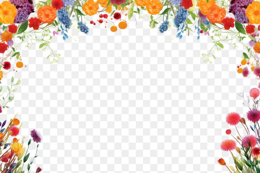 PNG  Flower backgrounds pattern plant.