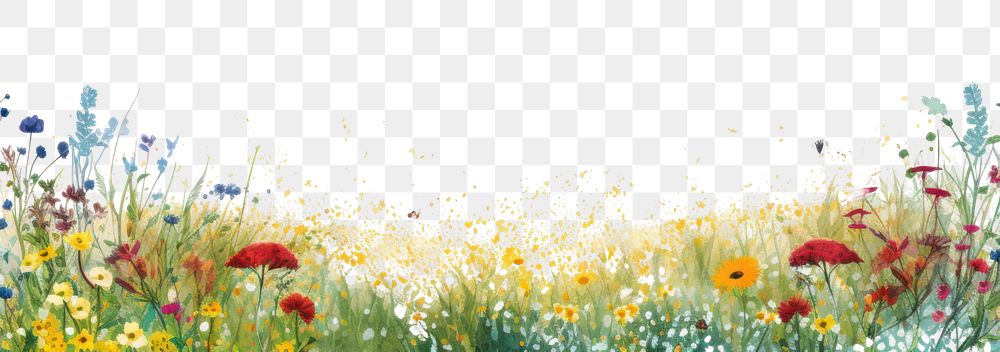 PNG  Meadow field backgrounds grassland