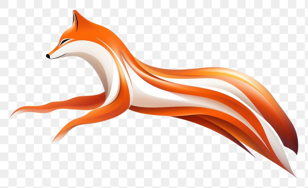 PNG Fox animal mammal logo.