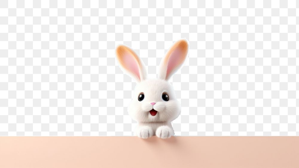 PNG Cute baby rabbit background cartoon animal mammal.