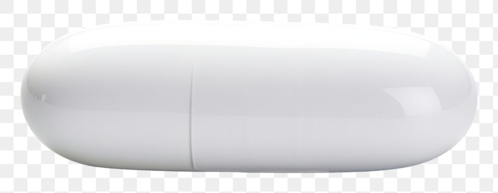 PNG White pill capsule white white background.