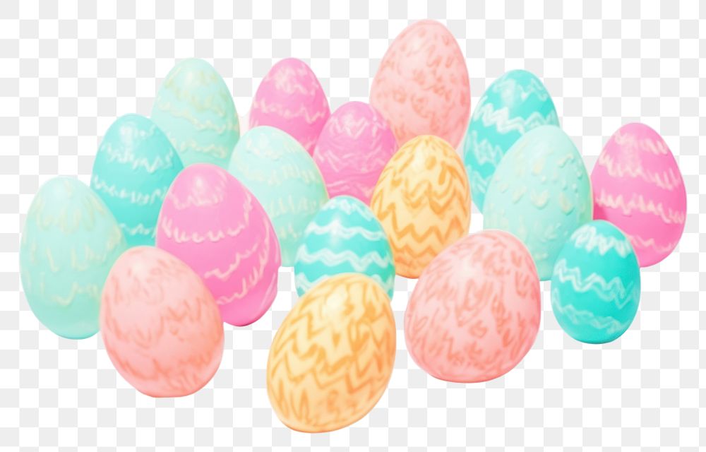 PNG Easter eggs celebration decoration tradition.