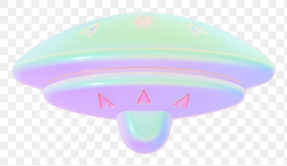 PNG Ufo science airship purple.