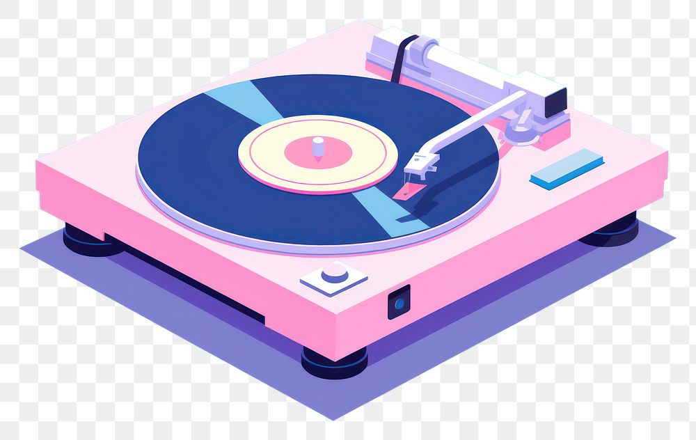 PNG Record player pixel electronics shape gramophone.