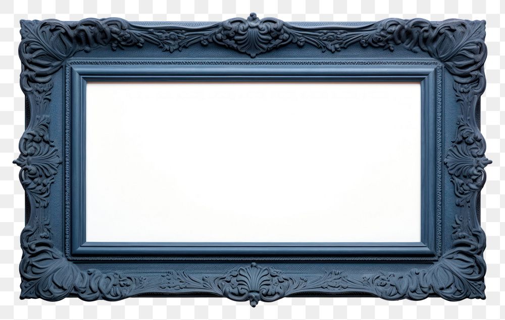 PNG Dark blue frame backgrounds rectangle white background.