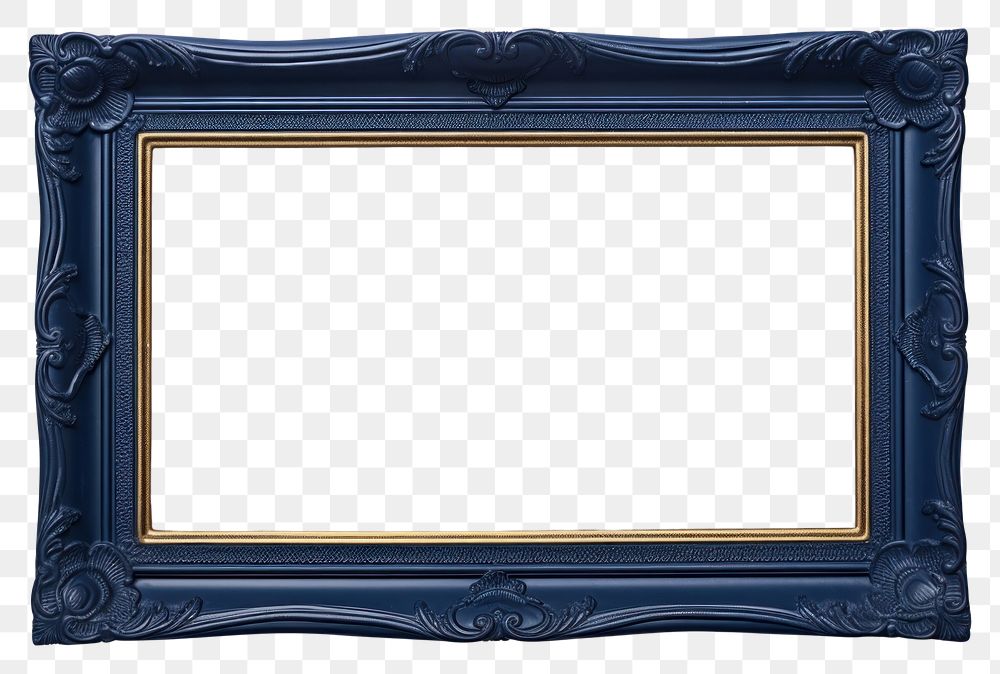 PNG Dark blue frame rectangle white background architecture.