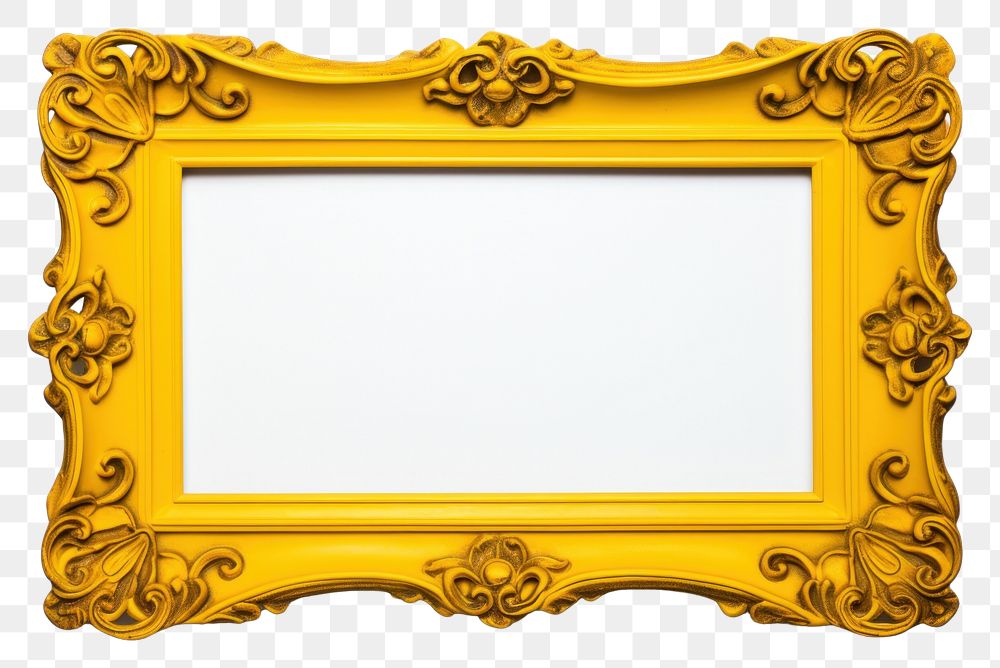PNG Iron dark yellow frame backgrounds rectangle white background.