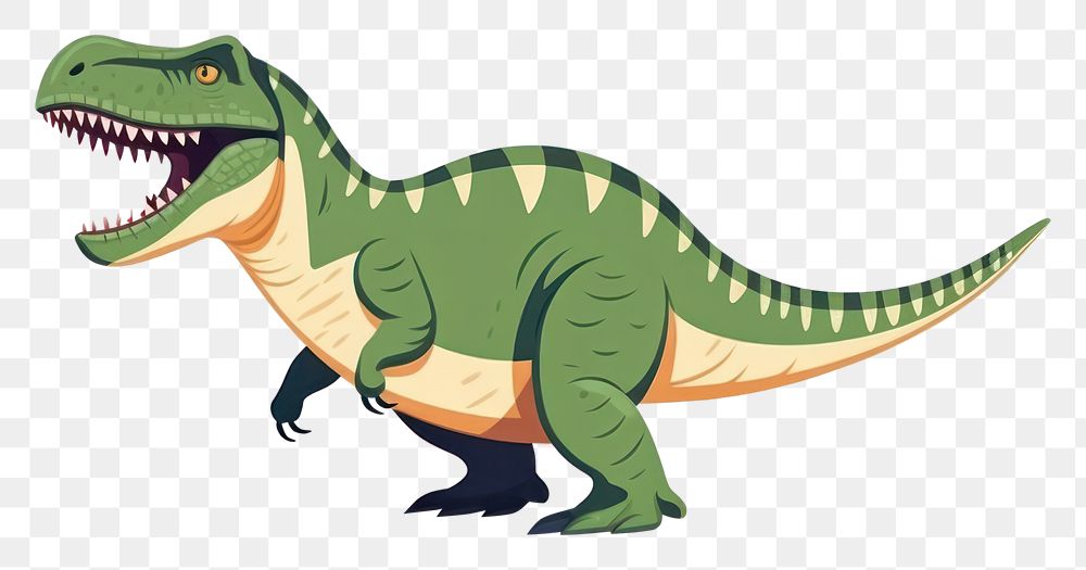 PNG T rex dinosaur reptile animal representation.