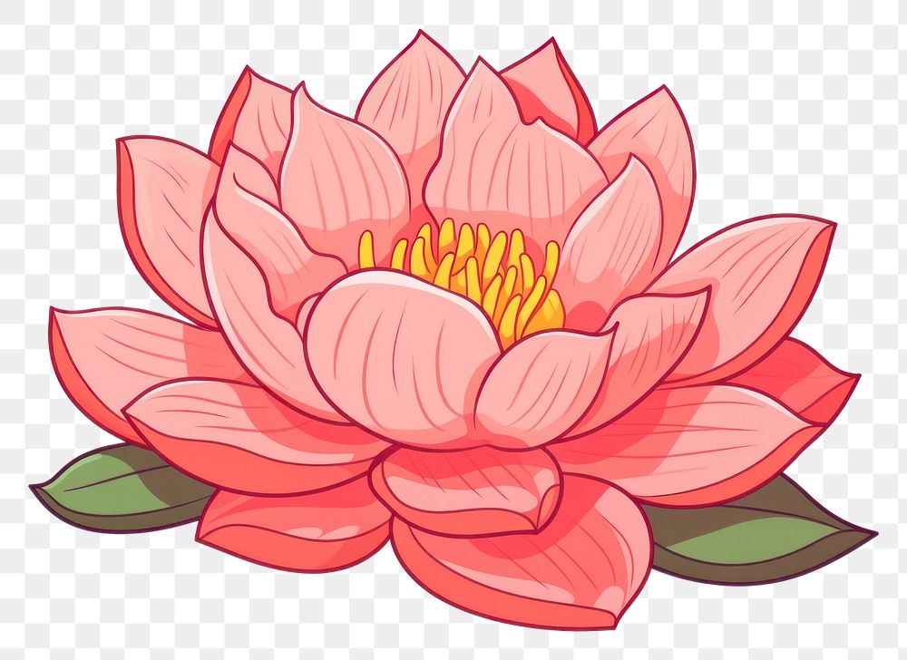 PNG Lotus flower petal plant.