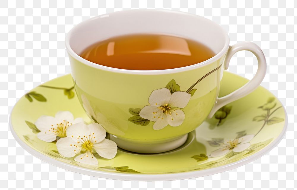 PNG Tea saucer flower drink.
