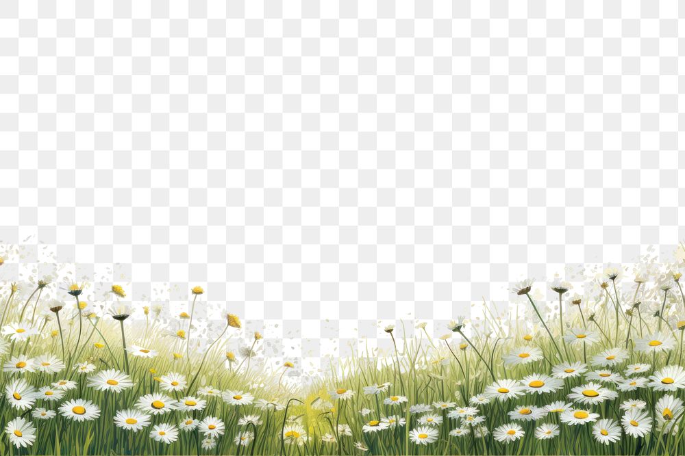 PNG  Daisy backgrounds grassland landscape.
