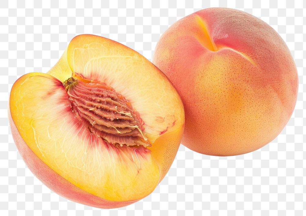 PNG Peach fruit plant food.