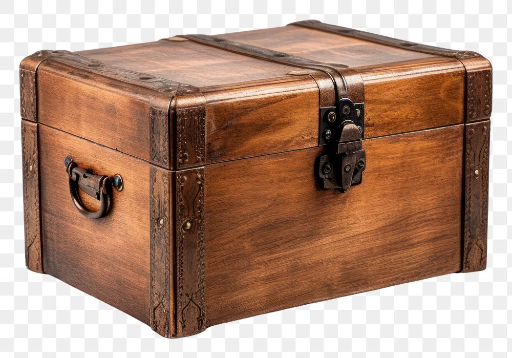 PNG Wood box briefcase container.