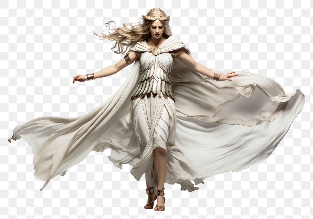 PNG Athena dancing dress adult.
