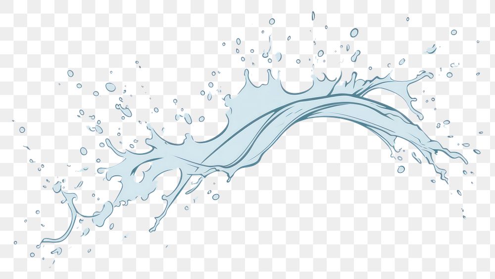 PNG Water splash backgrounds art white background.