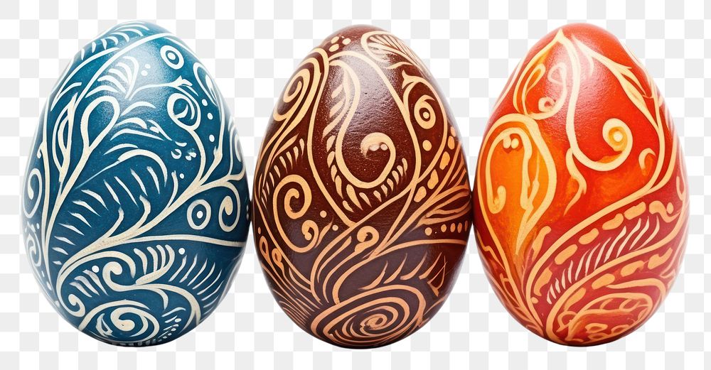PNG Easter eggs celebration accessories decoration.