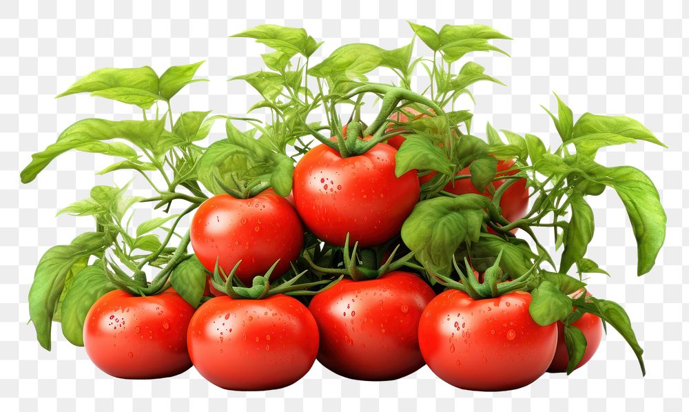 PNG Tomato vegetable fruit plant.
